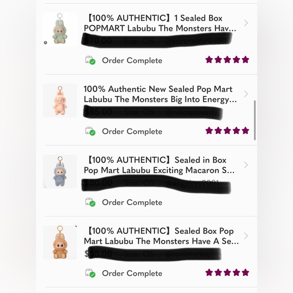 【100% AUTHENTIC】Sealed in Box Pop Mart Labubu Exciting Macaron Sea Salt Coconut - Picture 4 of 6